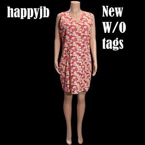 NWOT Vintage Faded Glory Sleeveless Mini Dress Size XL
